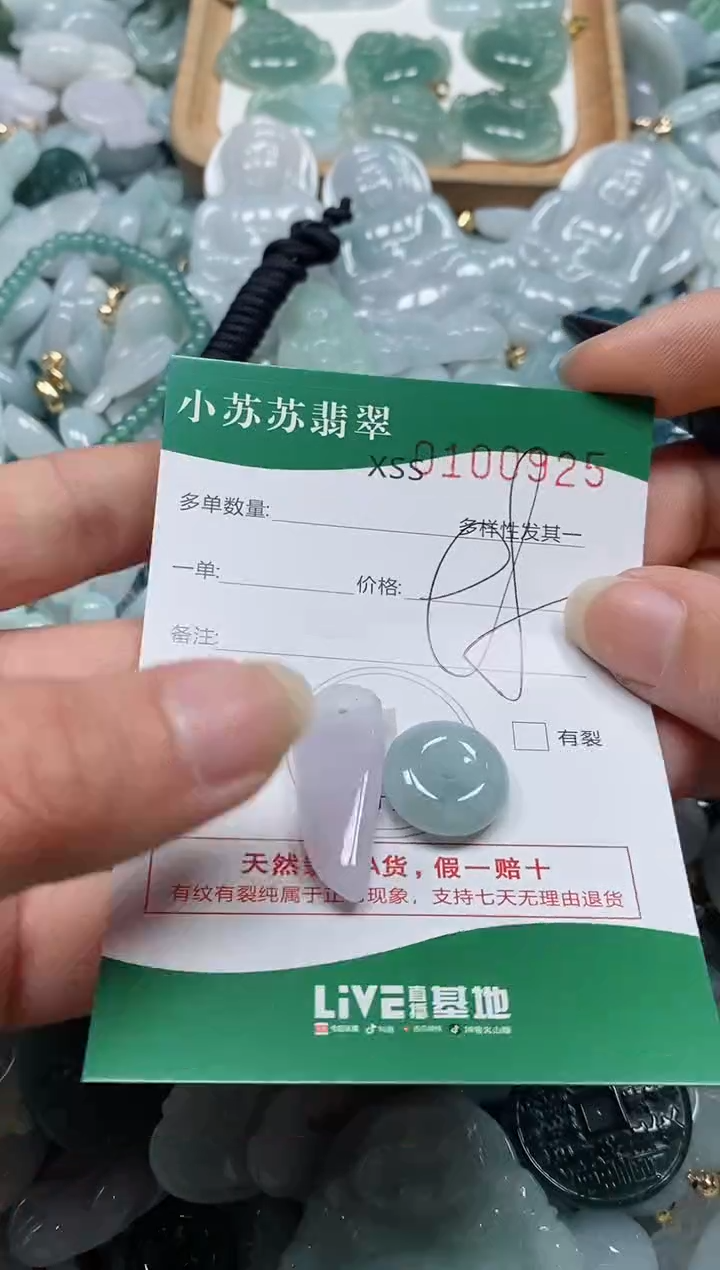 【闪购商品】翡翠颈饰未镶嵌闪购商品0100925