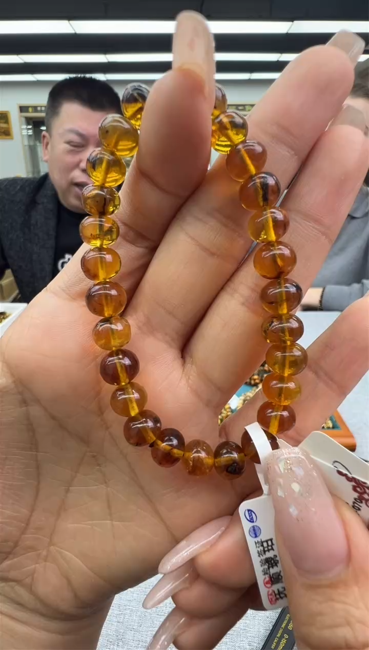 【闪购商品】琥珀颈饰未镶嵌584秒拍号