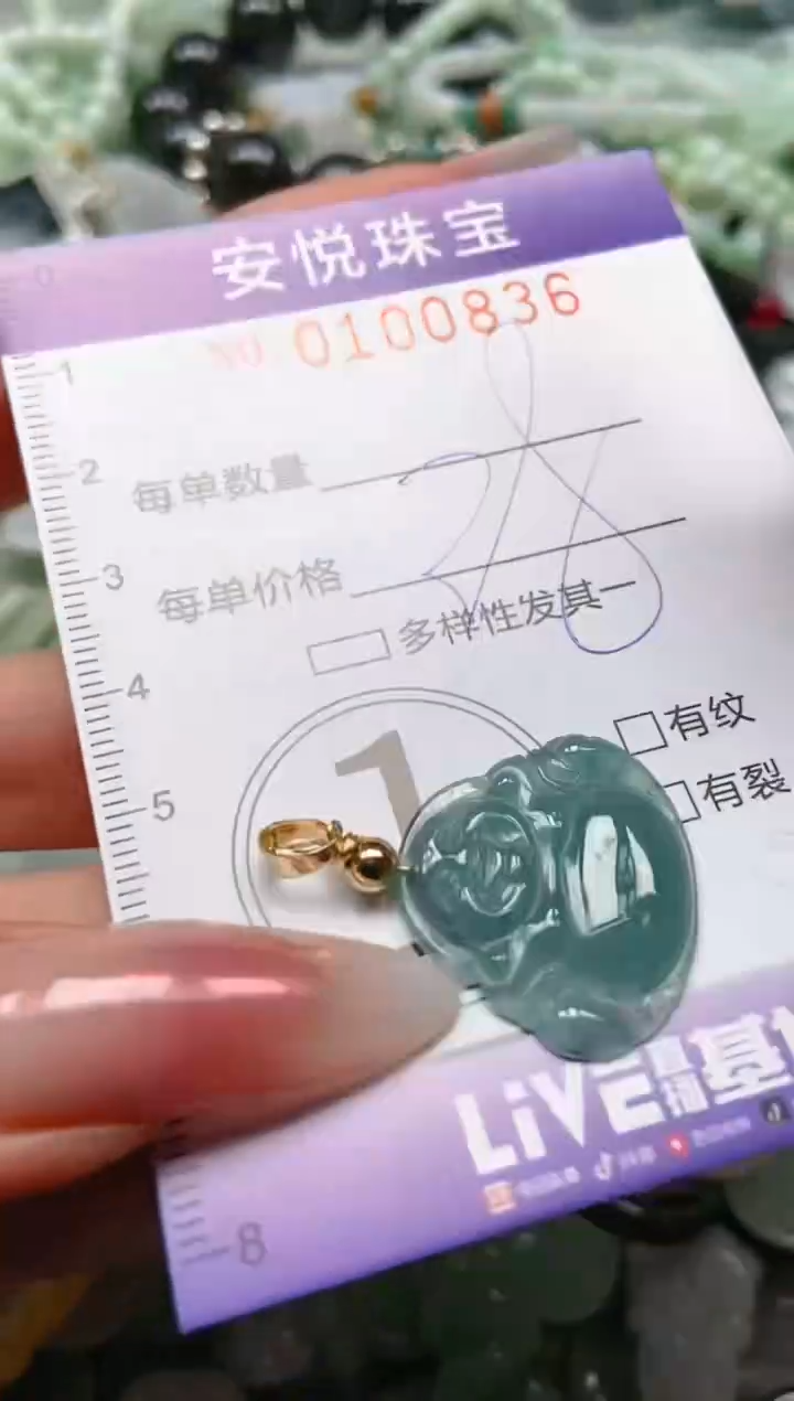 【闪购商品】翡翠颈饰未镶嵌闪购0100836