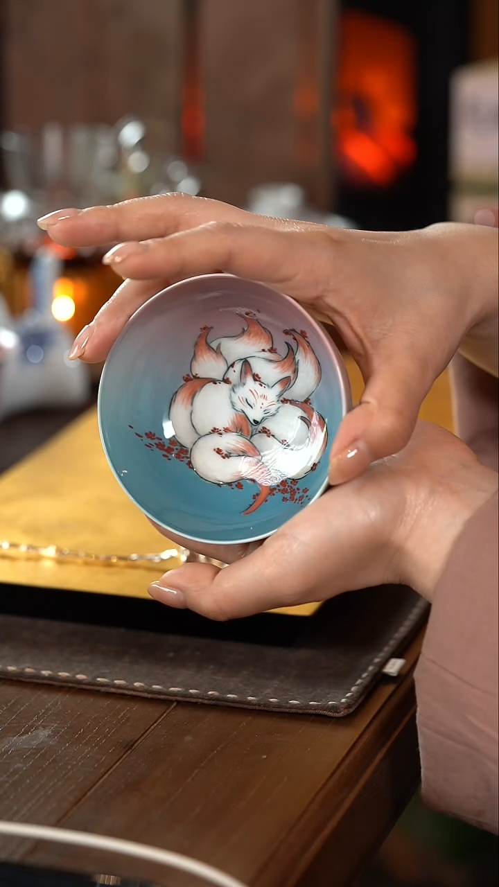 【闪购商品】正春堂·古法柴窑 九尾狐普洱杯