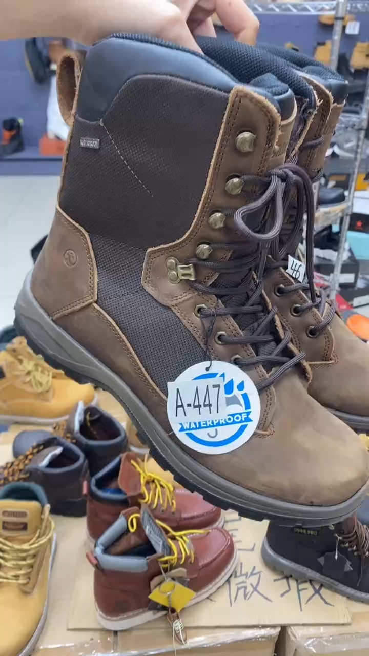 牛皮46码，447号，运动鞋码，工装靴默认瑕疵