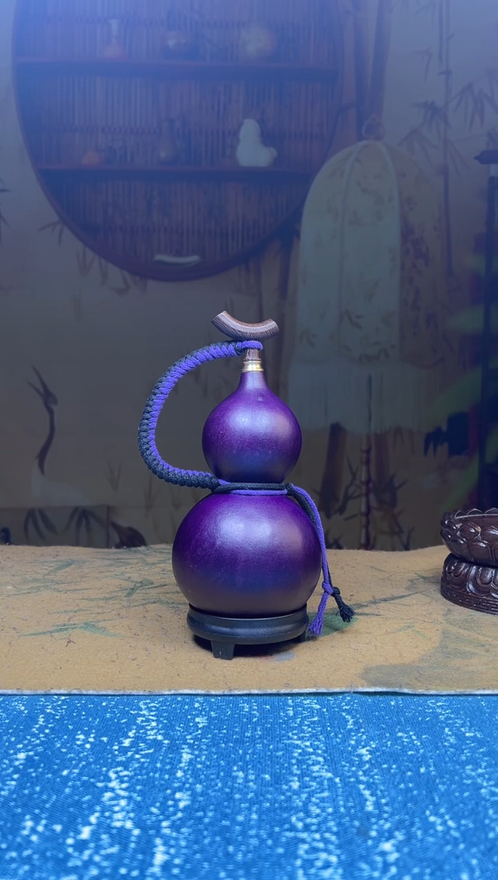 002-大漆酒葫芦（450ml左右）