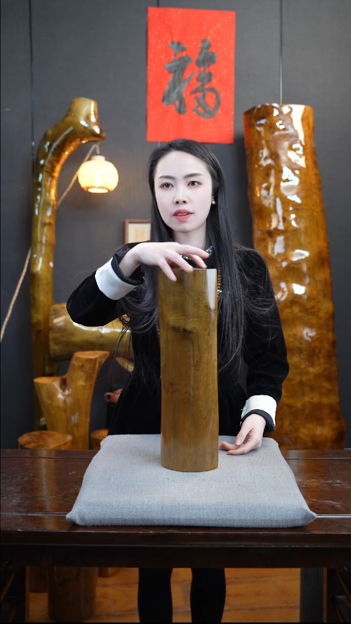 【闪购商品】金丝楠金丝楠木颈枕