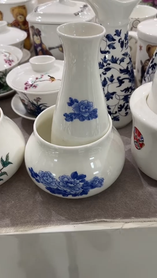 骨瓷温酒器隆达骨瓷