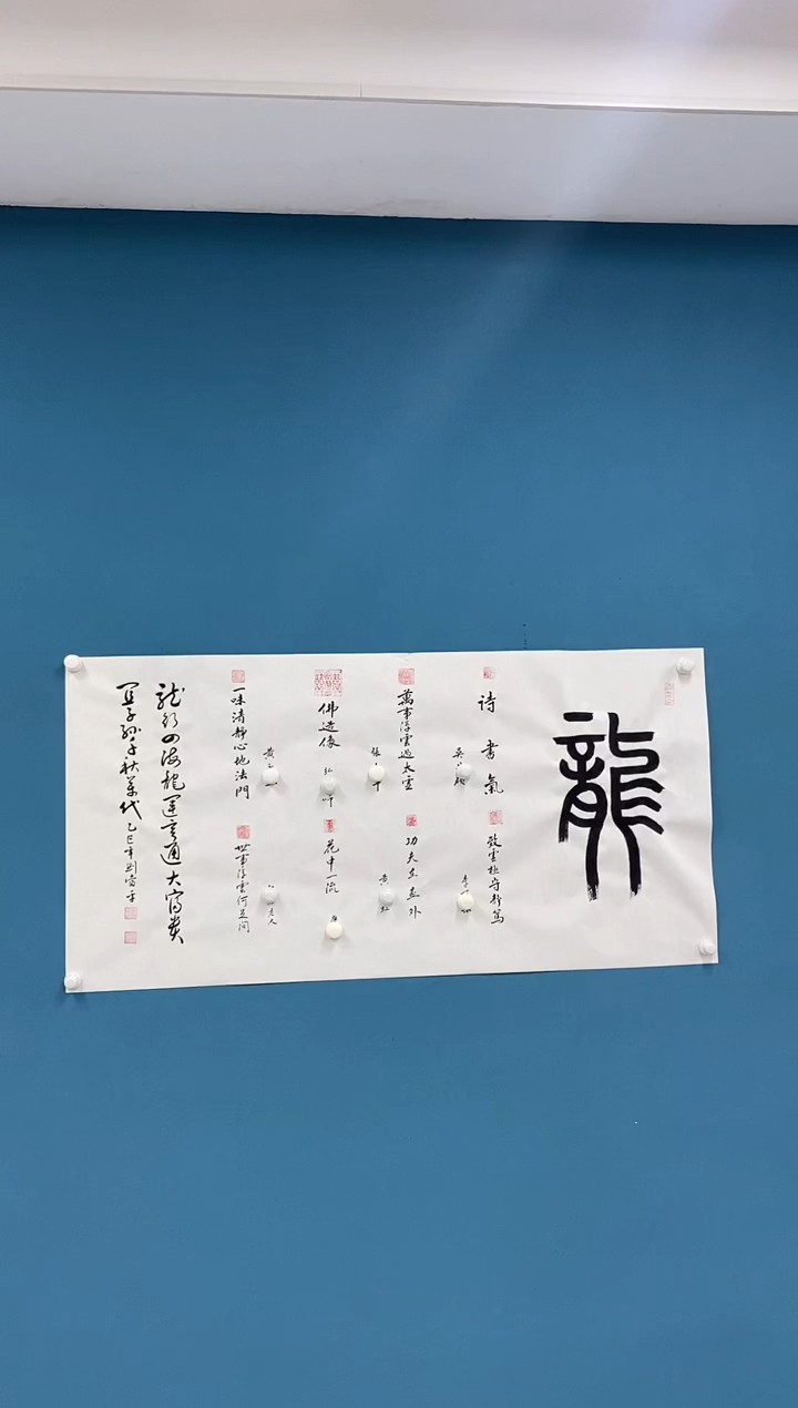 【闪购商品】书法2.18-袁志良-龙字书法11
