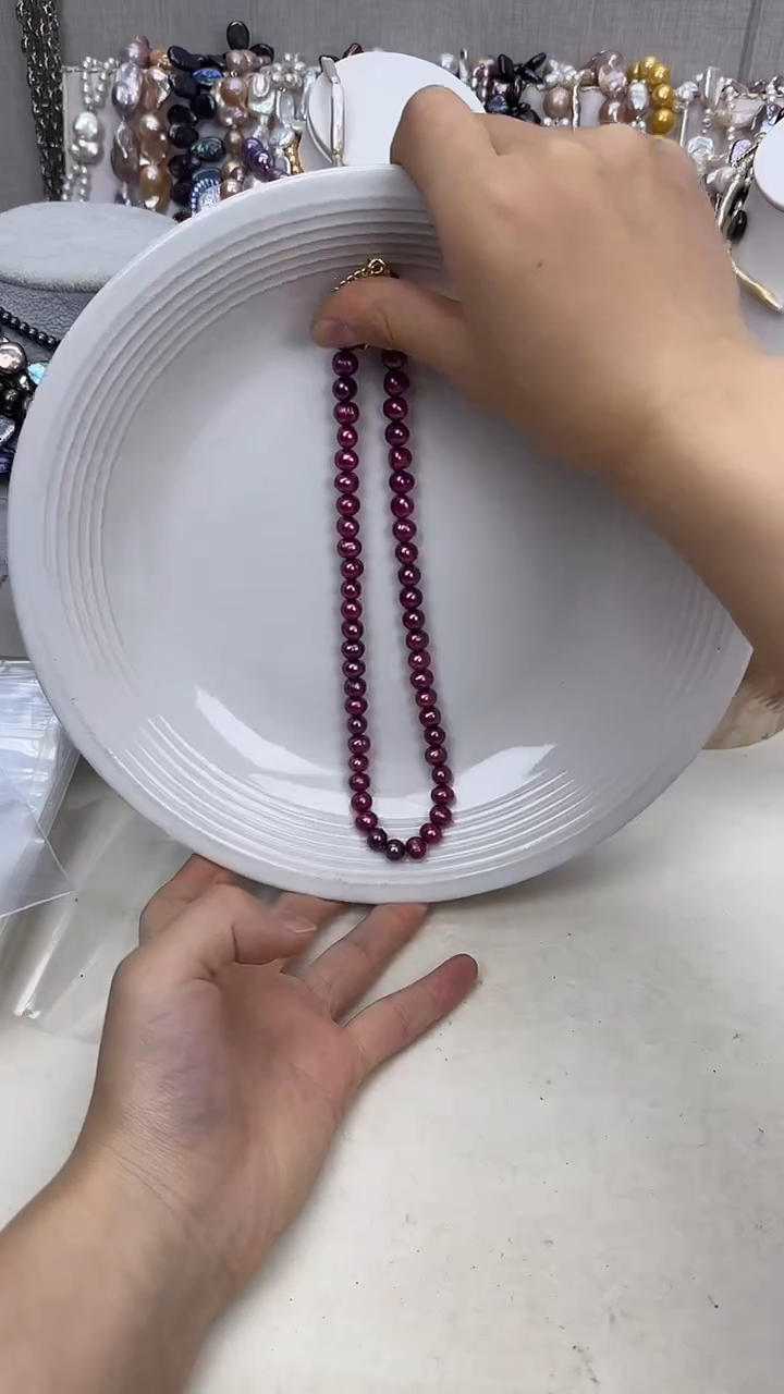 颈饰未镶嵌淡水珍珠1