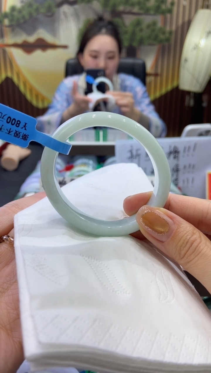 未镶嵌手镯翡翠0005406