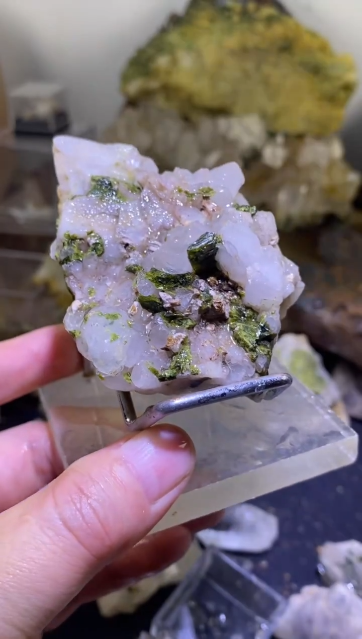 未镶嵌珠宝半成品水晶55号138g四川超七花园水晶原石