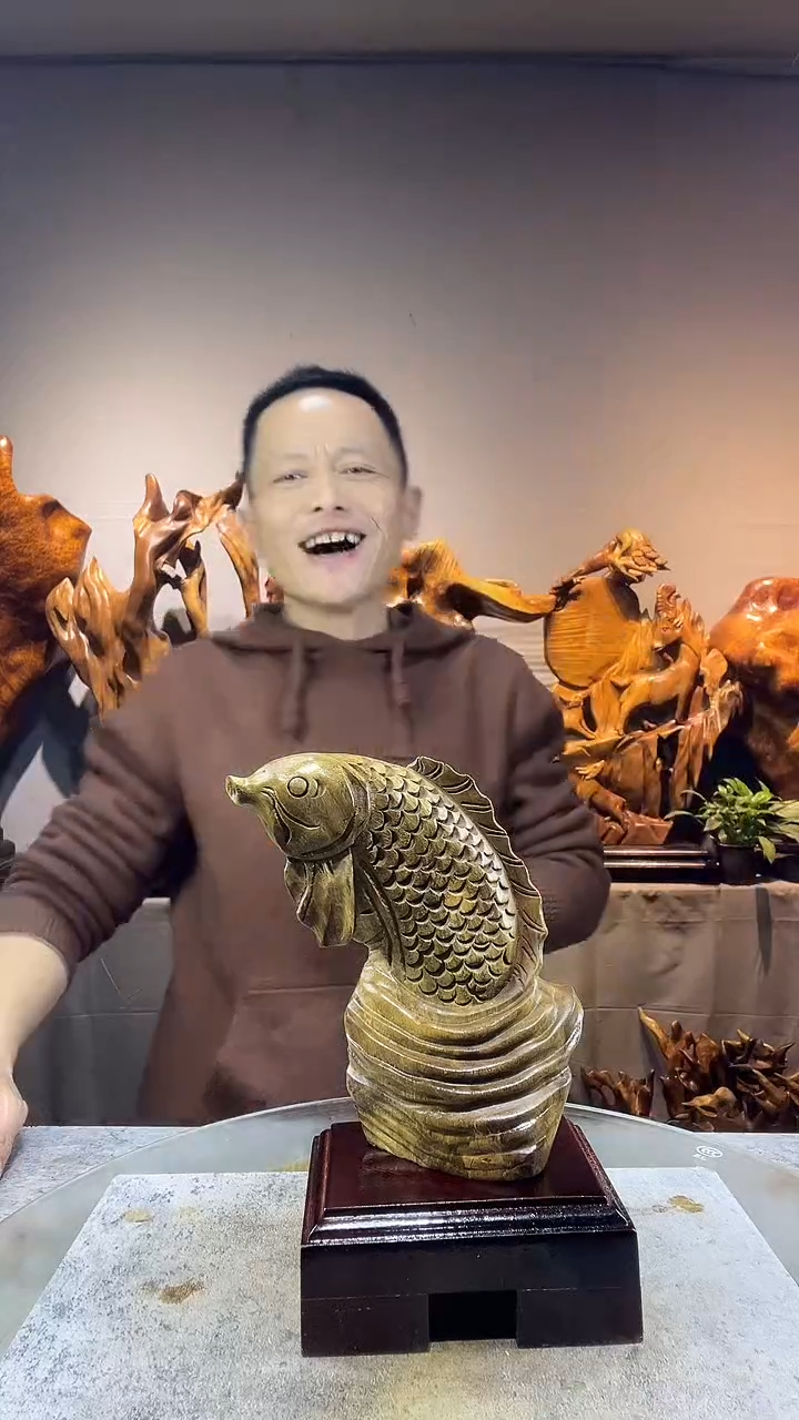 金丝楠孙*奇小叶桢楠随行摆件4