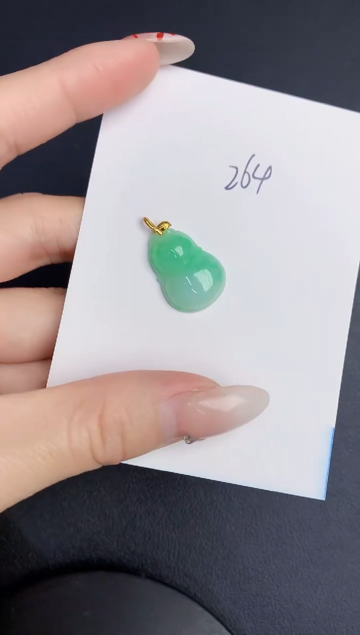 【闪购商品】翡翠颈饰18K金镶嵌000000000000