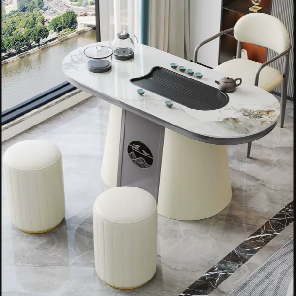 客厅烧水泡茶茶台桌办公室茶台茶具轻者茶几家用简约阳台茶桌椅