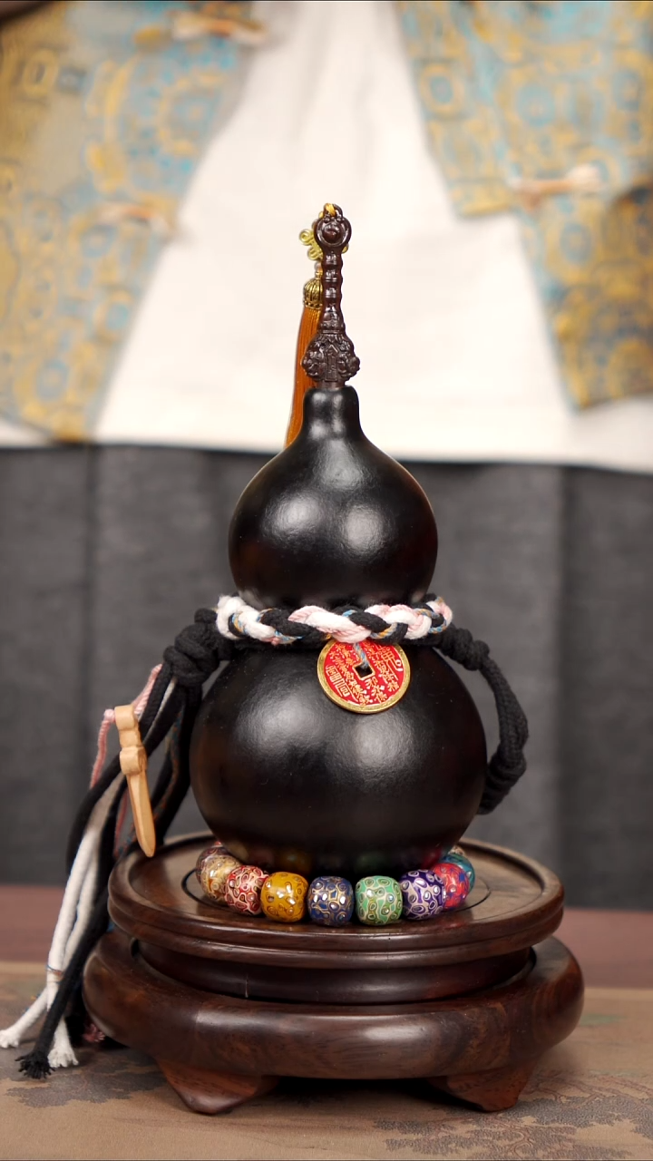 【闪购商品】74易林大漆酒葫芦----148