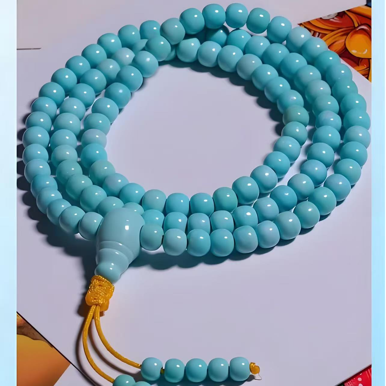 【原矿绿小松】天然绿原矿松石时尚配件