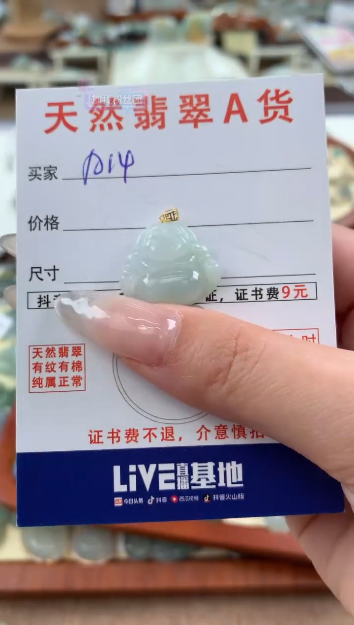 【闪购商品】翡翠颈饰18K金镶嵌多样性发其一