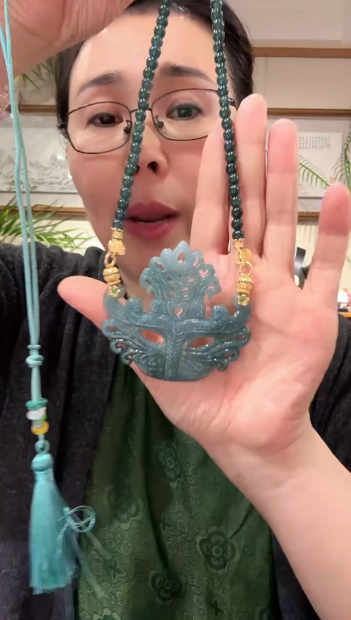 【闪购商品】翡翠颈饰未镶嵌国风