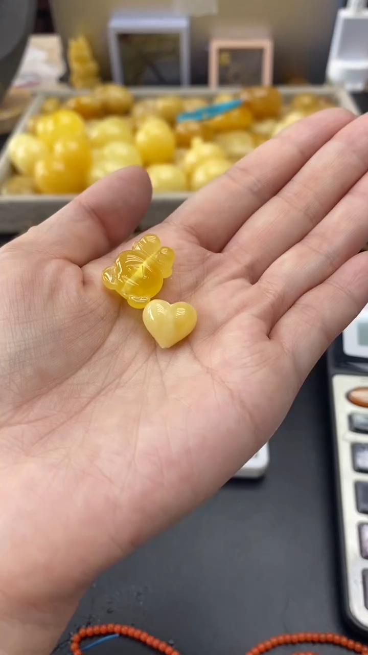 琥珀未镶嵌珠宝奇石321一单