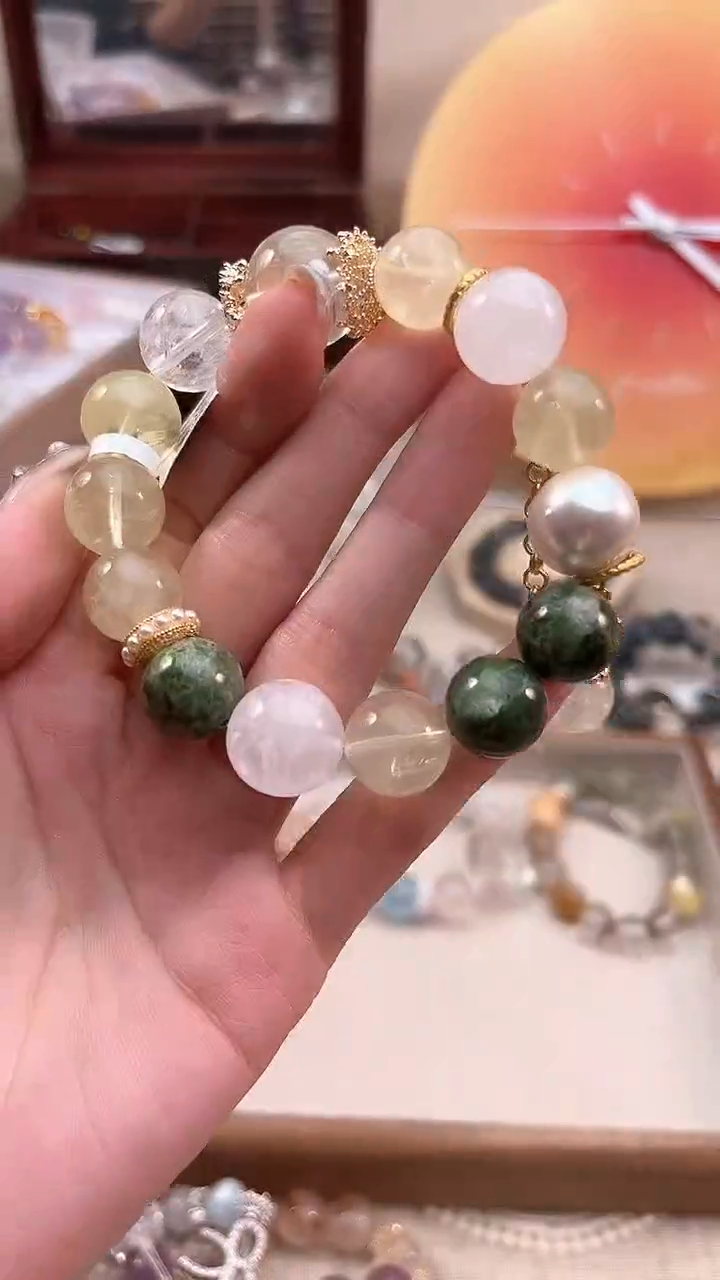 【闪购商品】水晶手链未镶嵌多样性发货发其一颜色微差