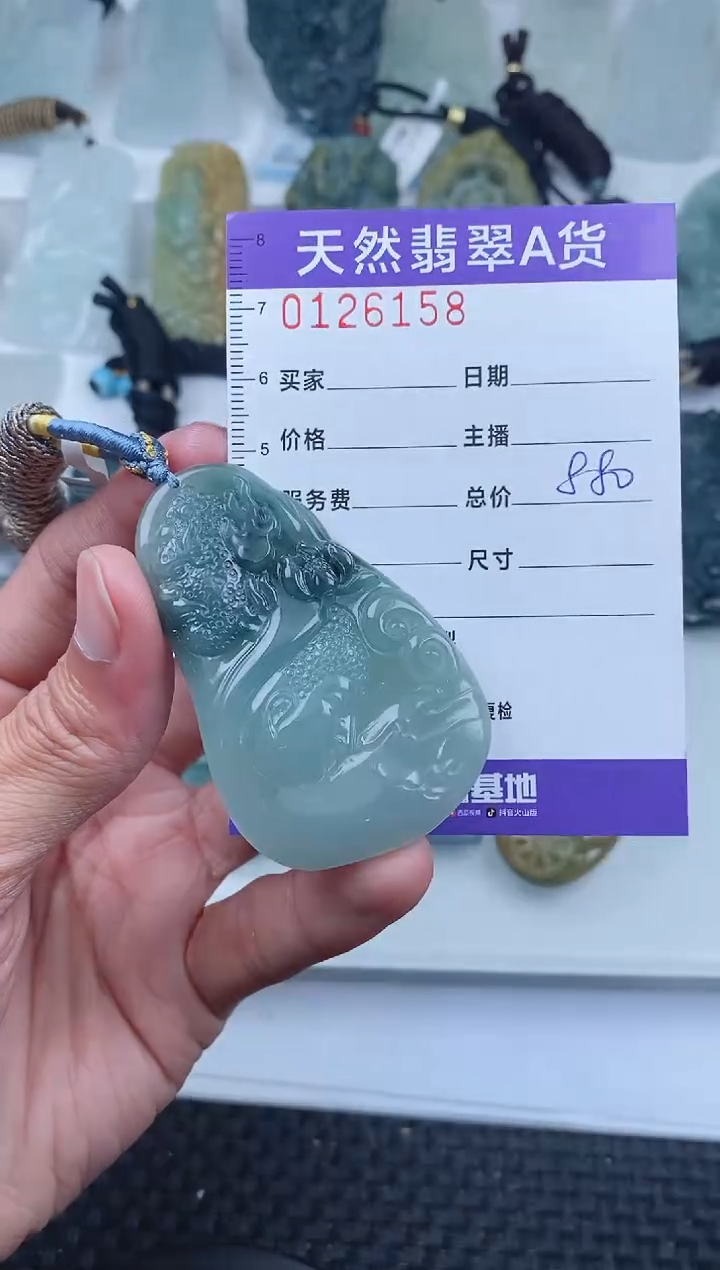 【闪购商品】翡翠颈饰未镶嵌        158