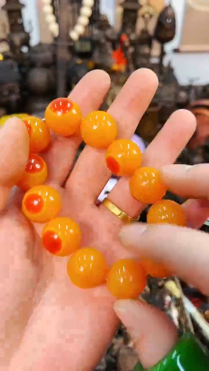 【闪购商品】蜜蜡手链未镶嵌独具匠心 巧夺天工