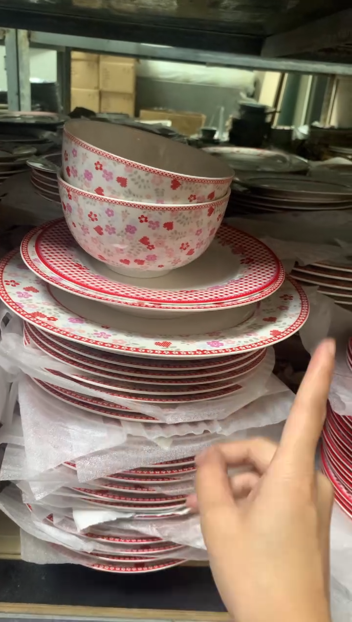 瓷片cc014陶瓷没有完美无瑕5件套