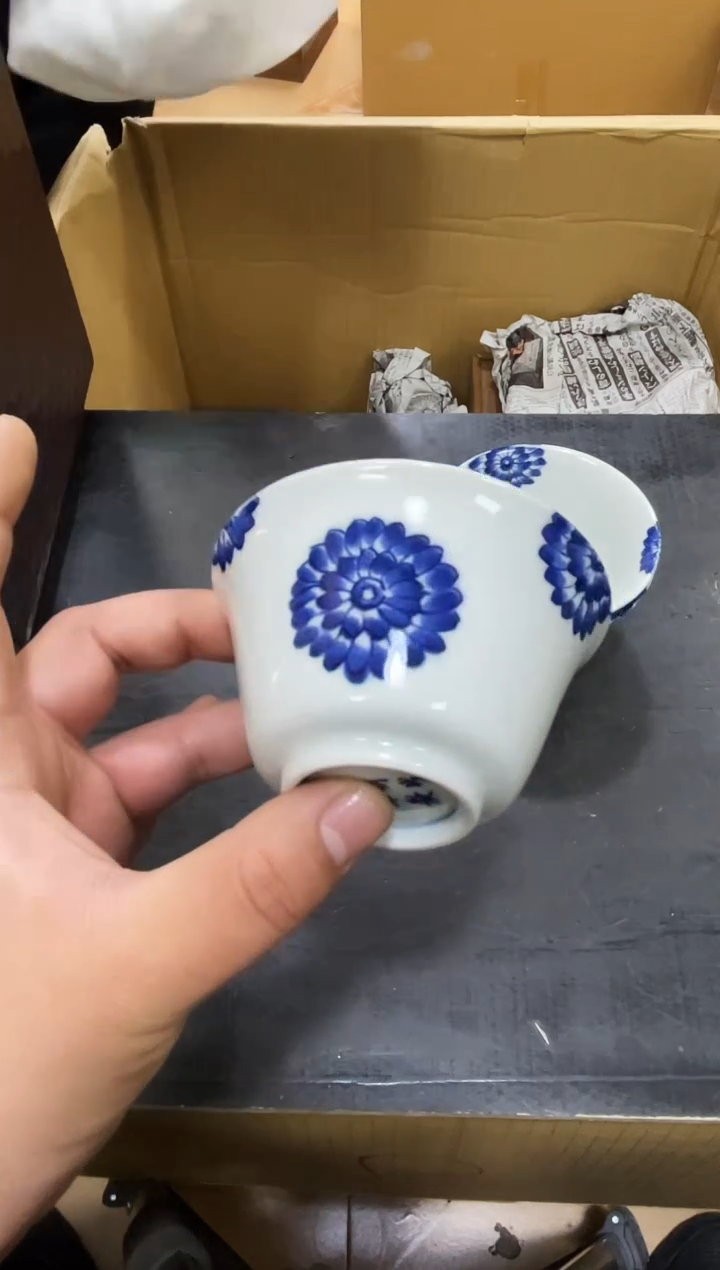 杯如图所示 阁集工艺品