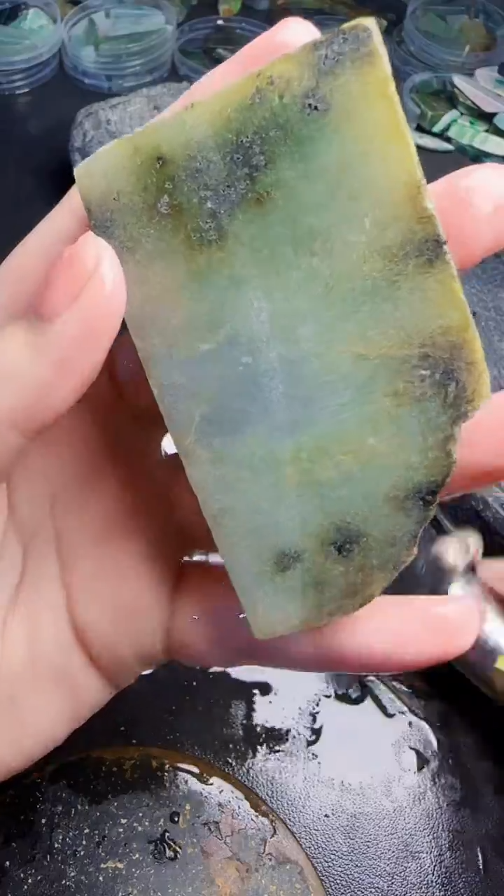 未镶嵌挂件翡翠天然翡翠034