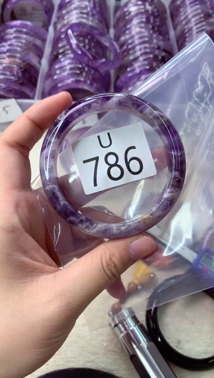 未镶嵌手镯水晶U786-58