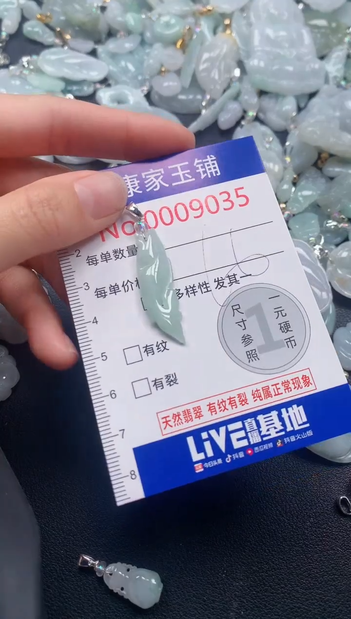 颈饰未镶嵌翡翠9035