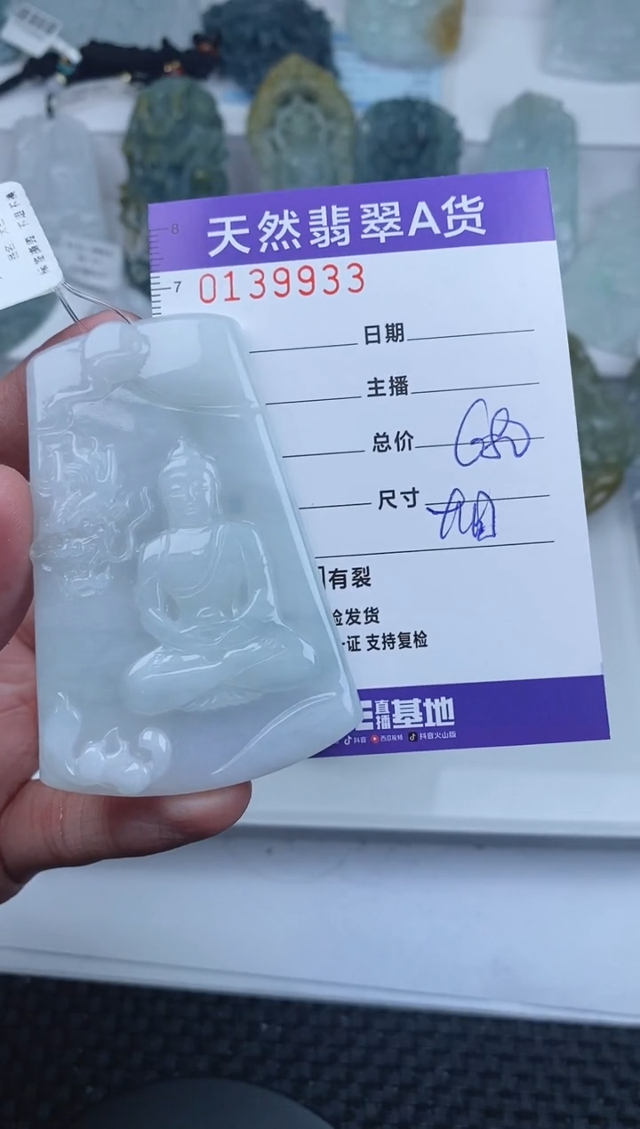 【闪购商品】翡翠颈饰未镶嵌       933