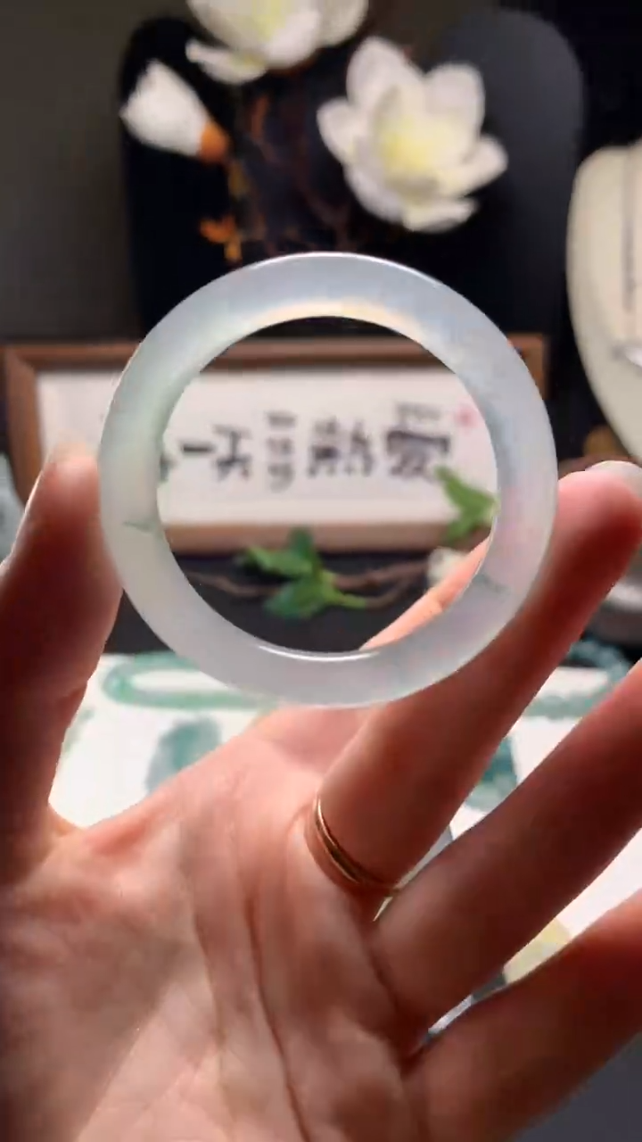 未镶嵌定制翡翠0047212551  41*6.0*7.2