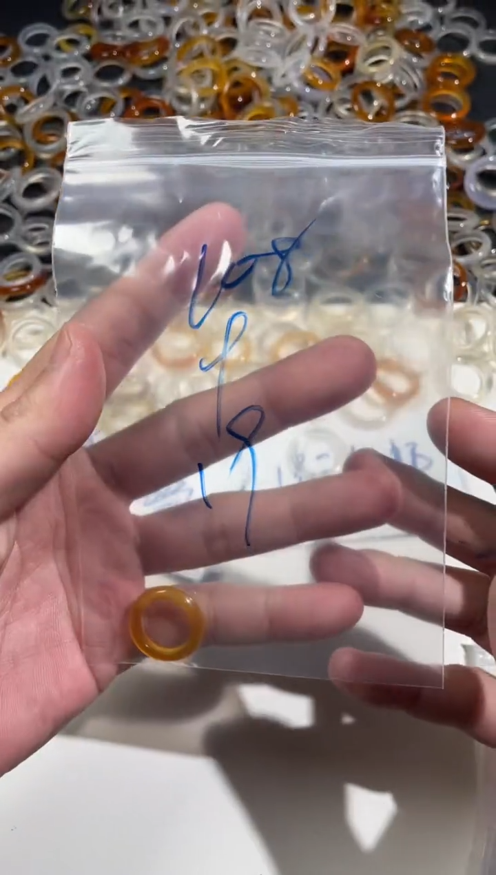 【闪购商品】玛瑙/玉髓戒圈未镶嵌108