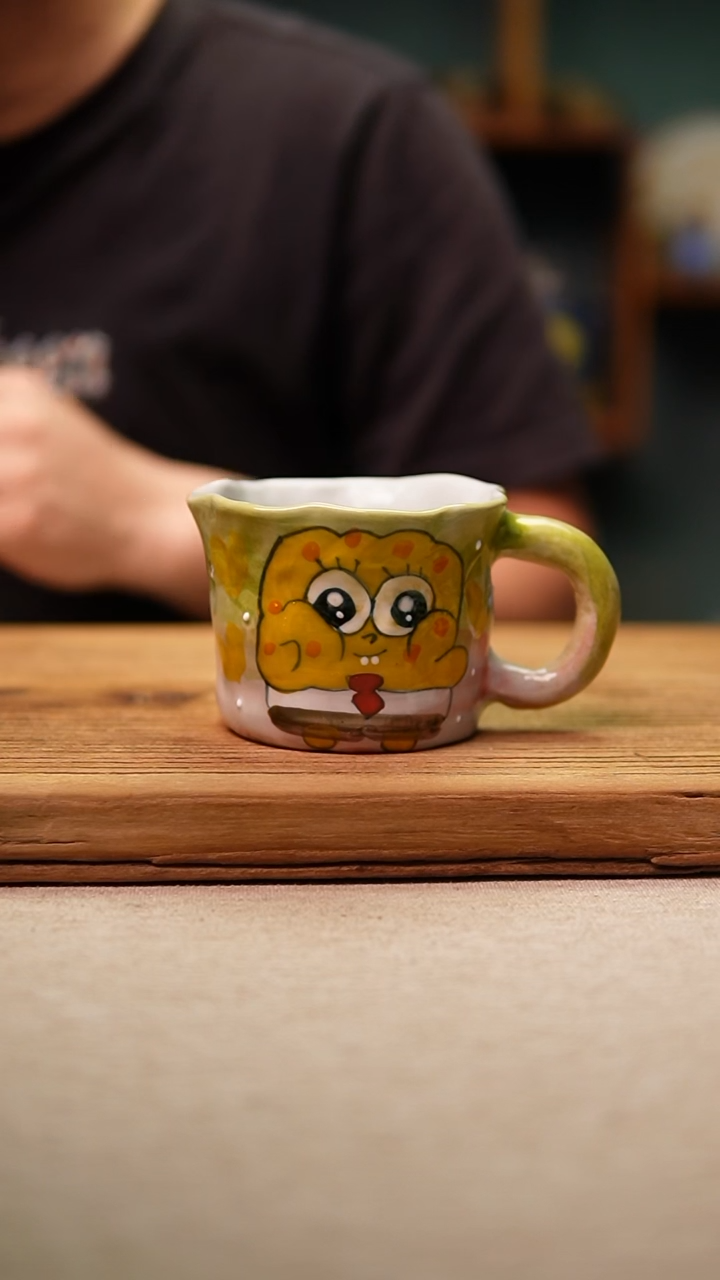 @@陶园瓷舍@@纯手工手绘@高温釉下彩