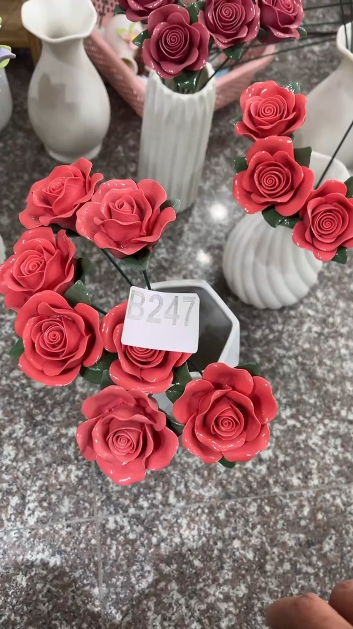 【闪购商品】陶瓷陶瓷花-B247