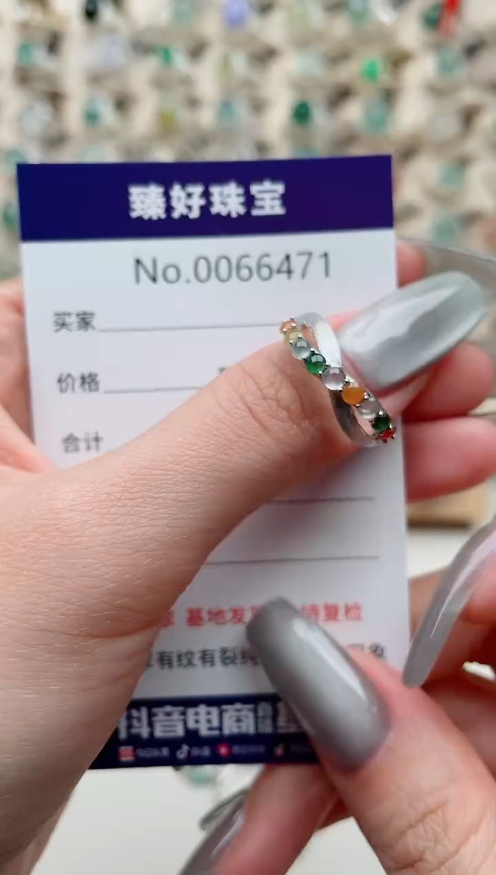 【闪购商品】翡翠戒指银S925镶嵌.........