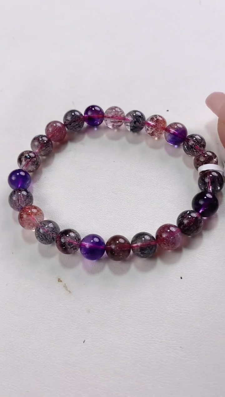 【闪购商品】水晶手串未镶嵌7.8mm多样性发货发其一