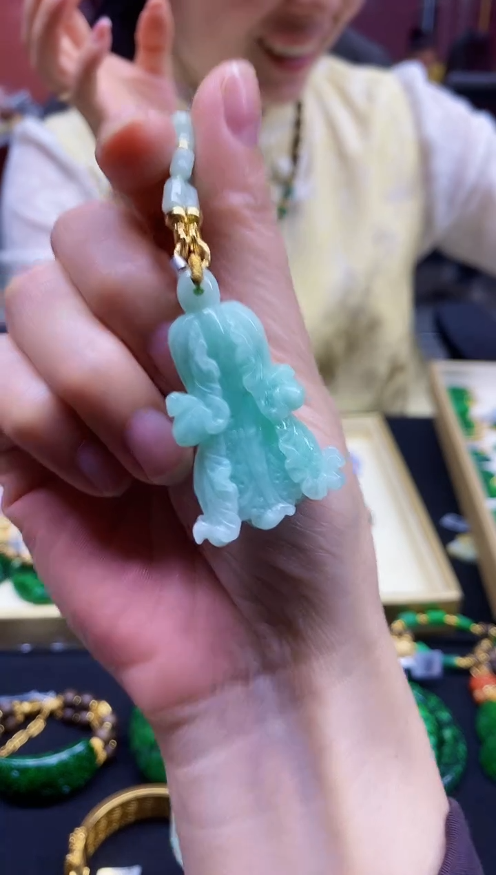 颈饰未镶嵌翡翠翡翠吊坠