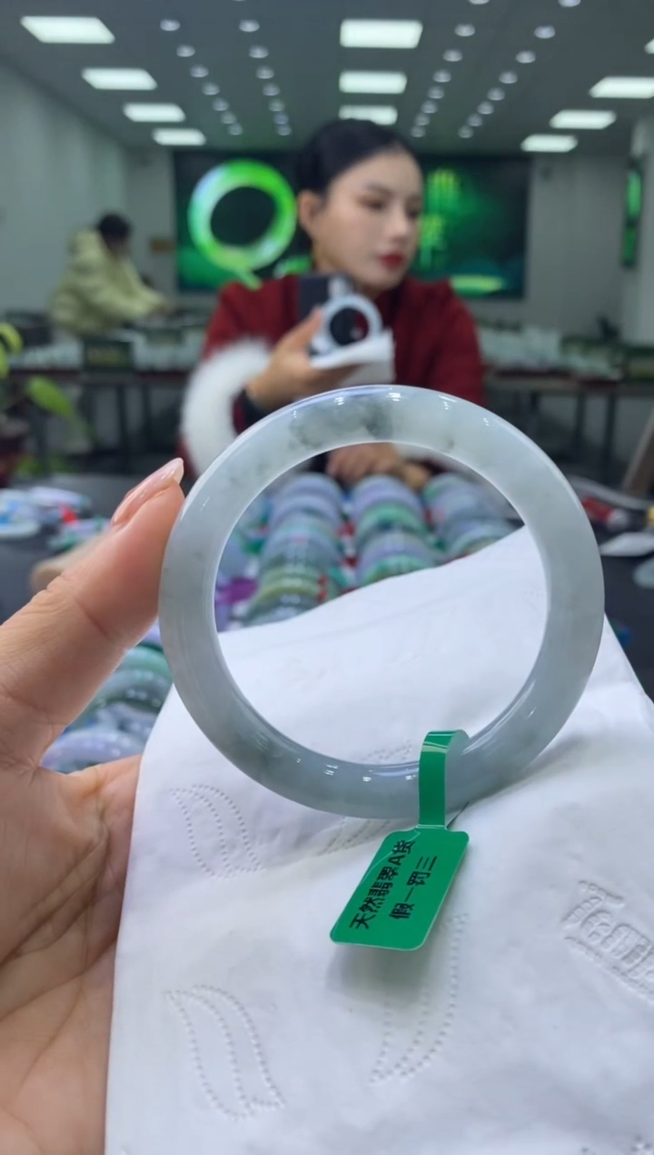 未镶嵌手镯翡翠月**美00002689