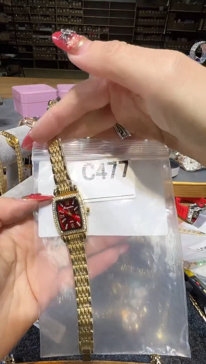 石英机芯不锈钢不锈钢直播定闪专用