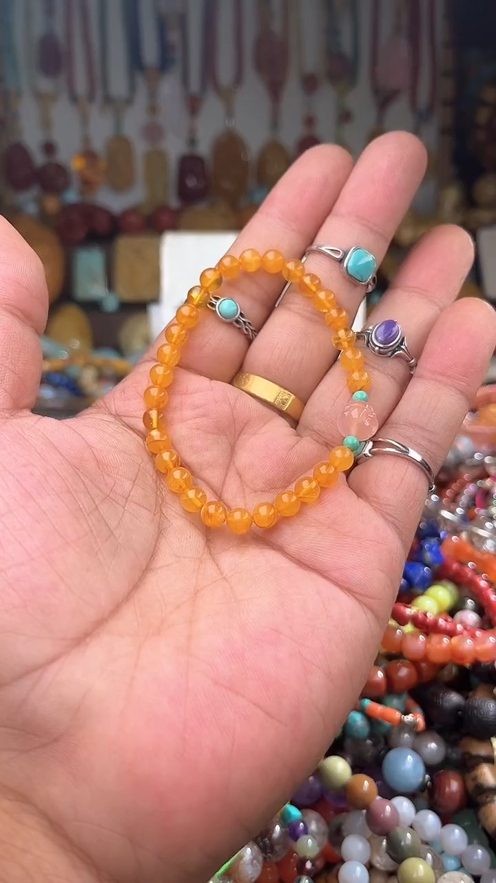 裸石琥珀未镶嵌张****⸝一物一拍 005217