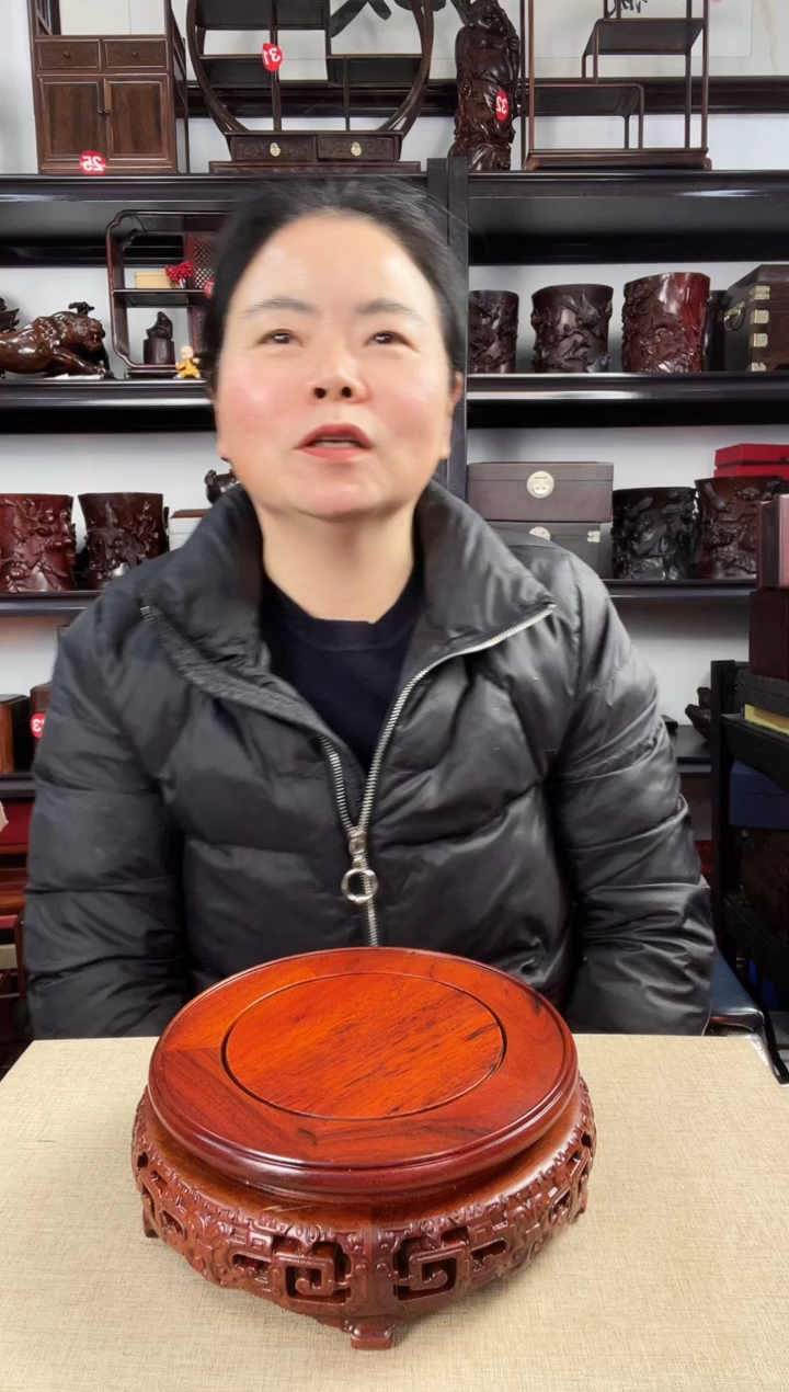 木16黄圆老李红木工艺品