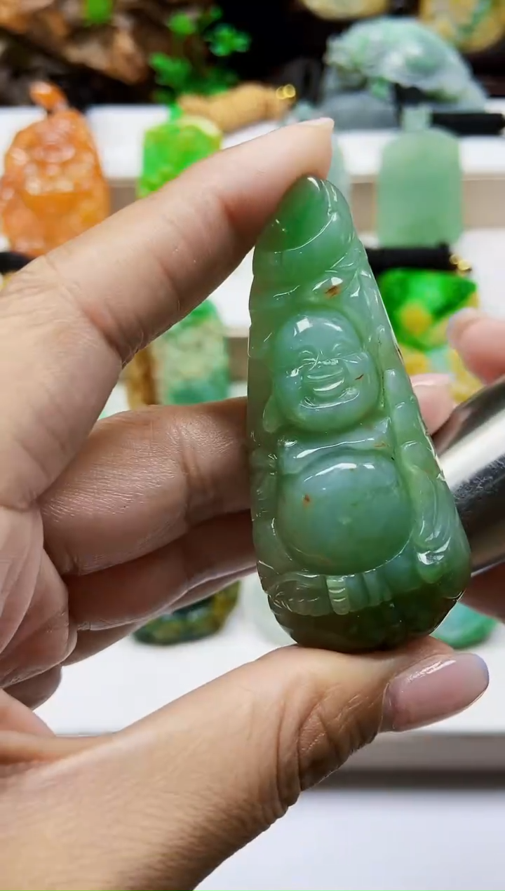 颈饰未镶嵌翡翠翡翠A货