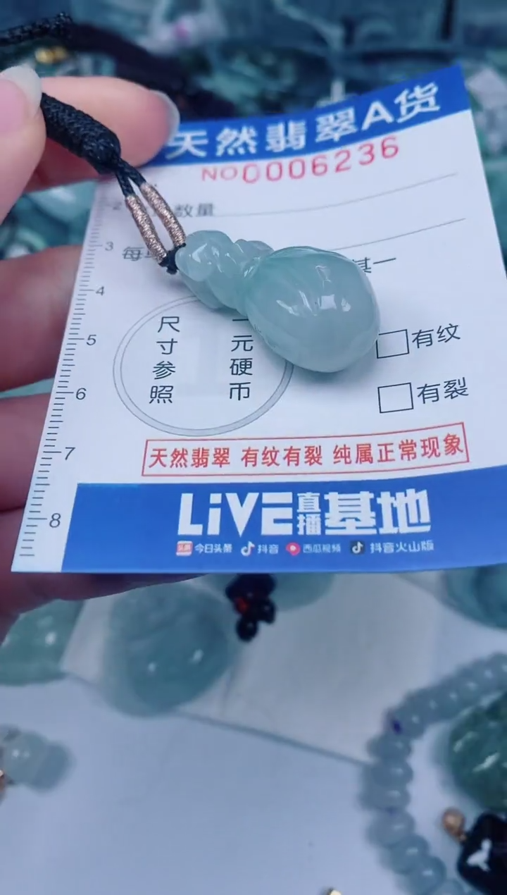 颈饰未镶嵌翡翠00006236