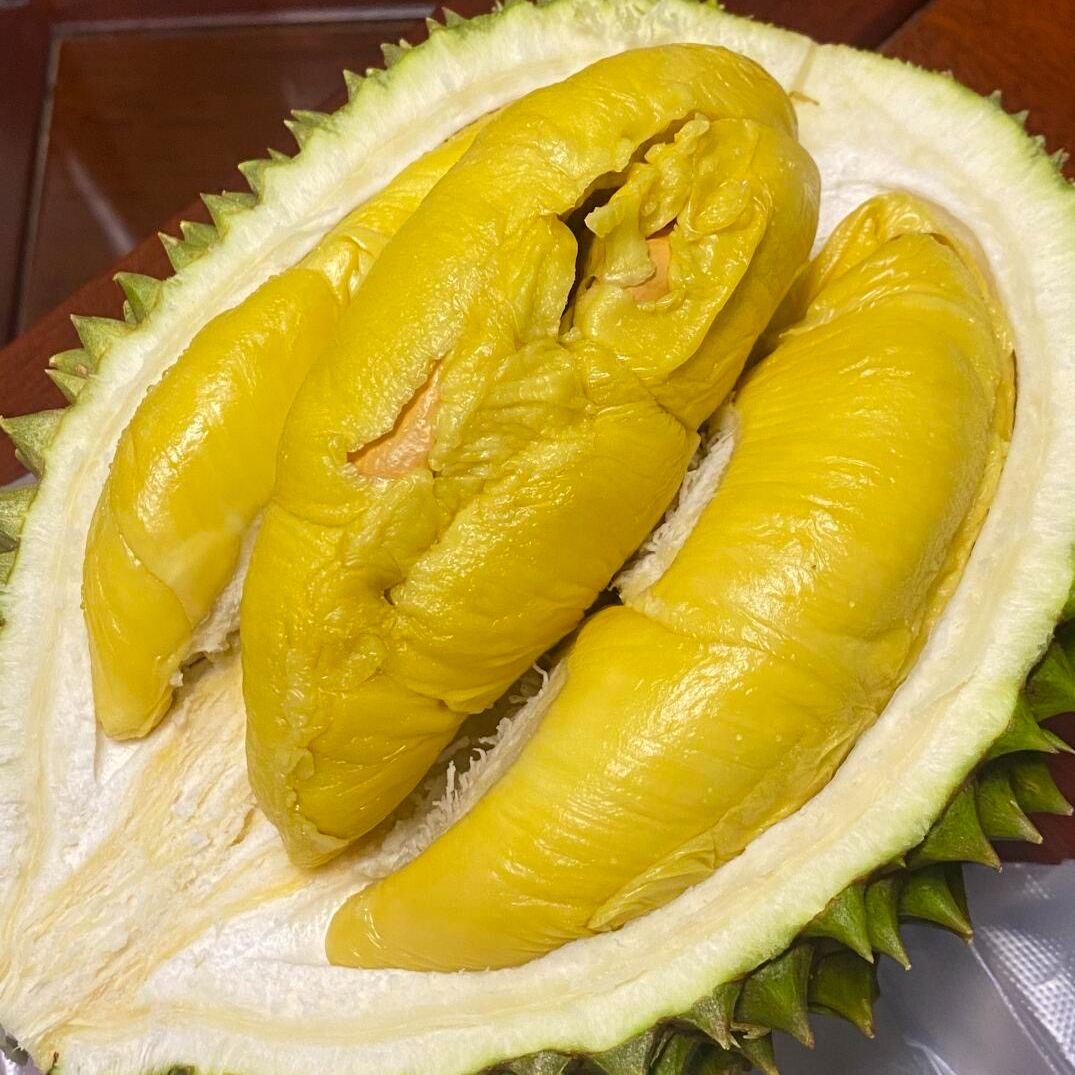 1【鲜果闪送】正宗马来西亚树熟新鲜榴莲AA果核大 一果一重猫山王马来西亚