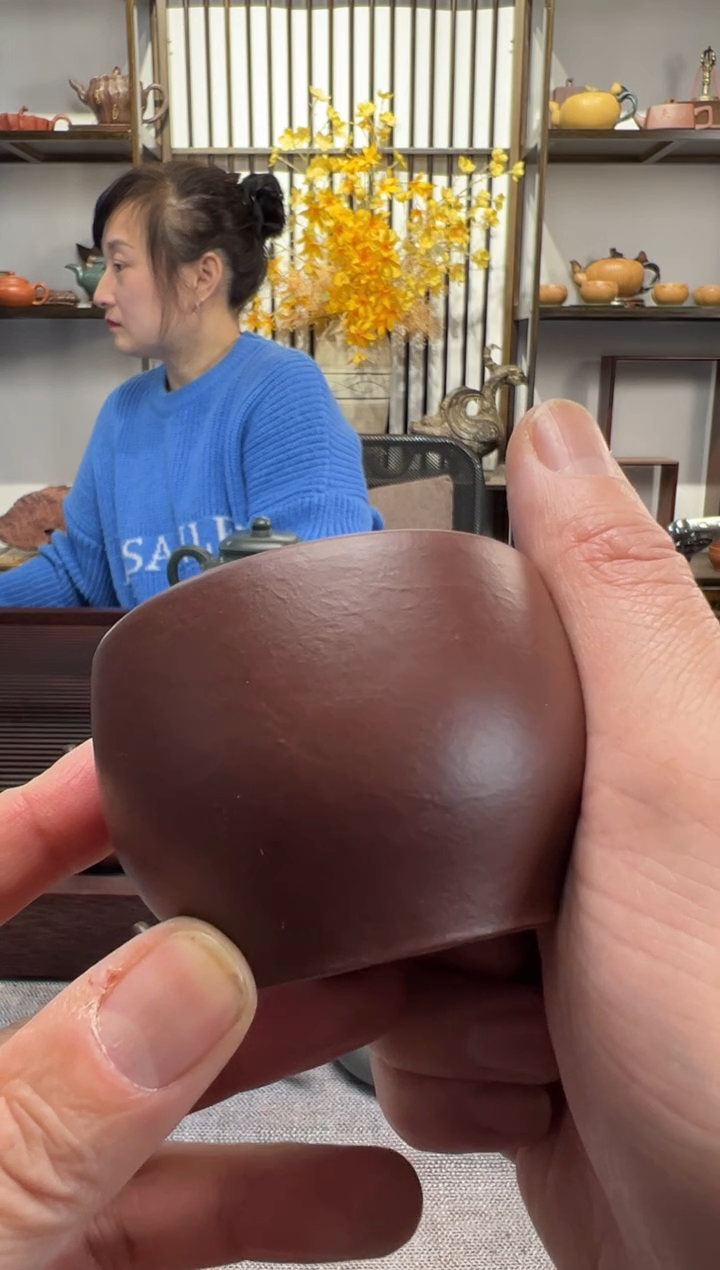 【闪购商品】紫砂茶壶紫朱泥主人杯