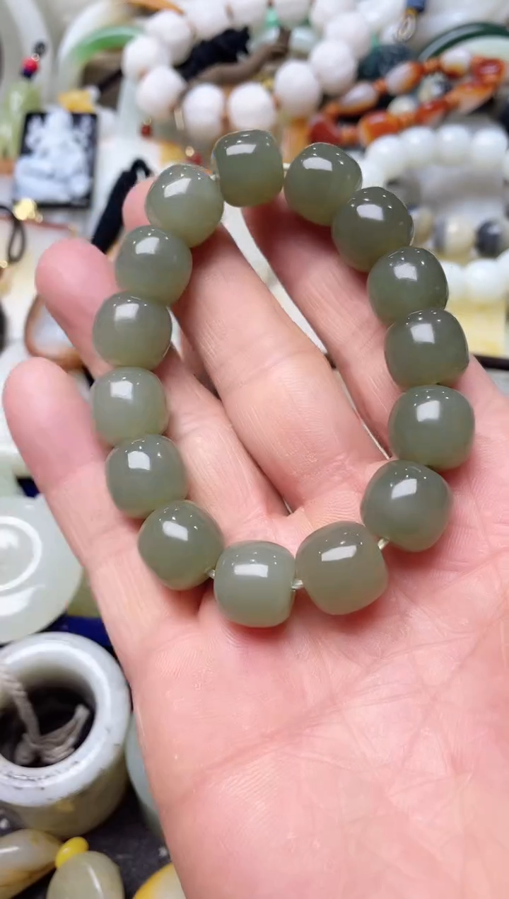 【闪购商品】和田玉手串未镶嵌手串