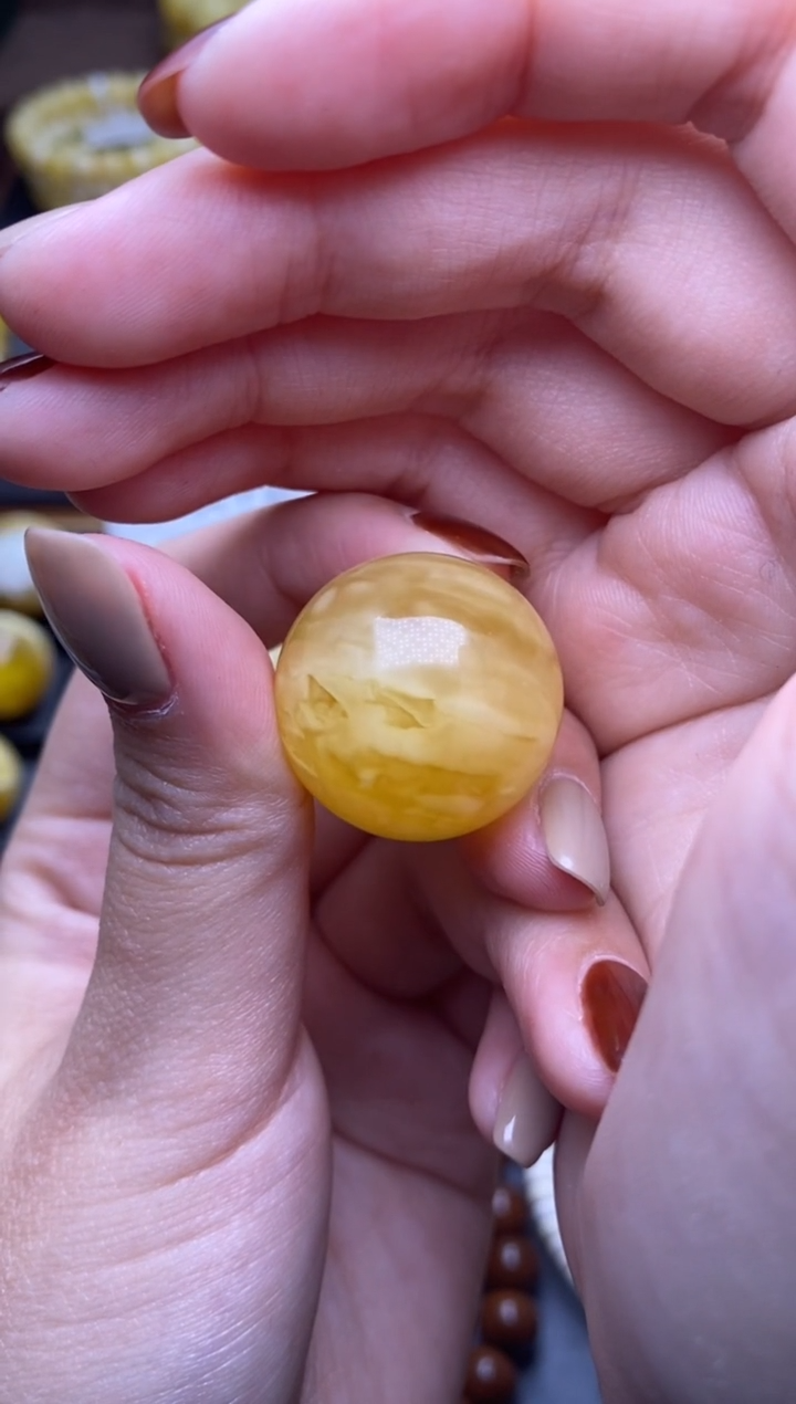 【闪购商品】琥珀裸石未镶嵌大小姐珠宝严选208