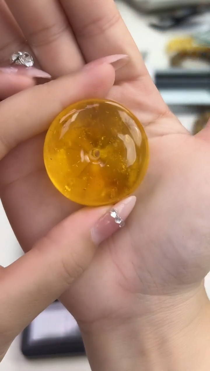 裸石琥珀未镶嵌天然琥珀蜜蜡吊坠