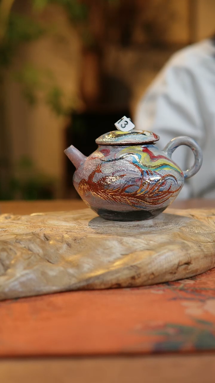 【闪购商品】瓷片1073景德镇手工手绘釉下彩高温瓷