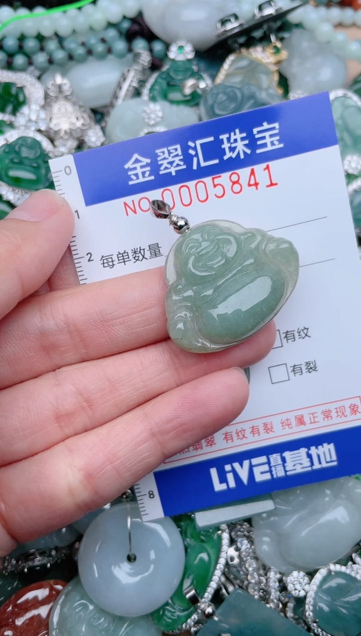 【闪购商品】翡翠颈饰未镶嵌5841......