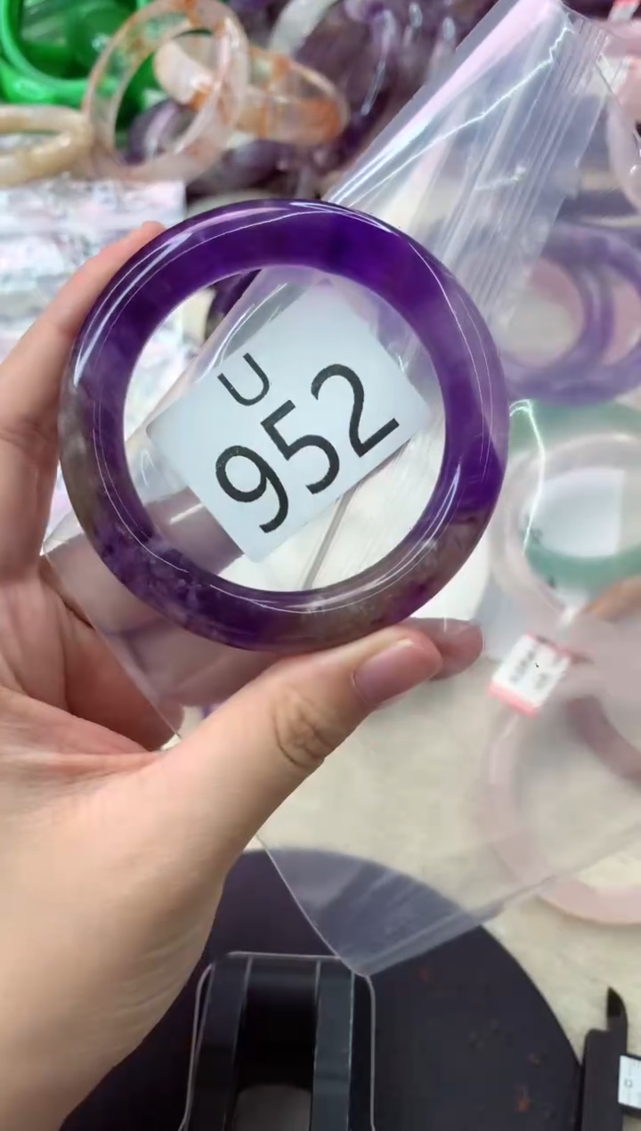 未镶嵌手镯水晶U952-53